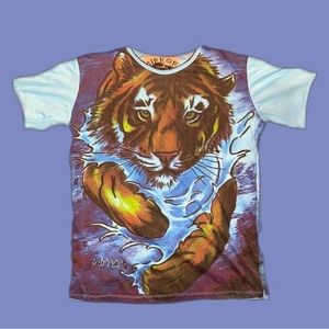 Vintage All Over Tiger Shirt